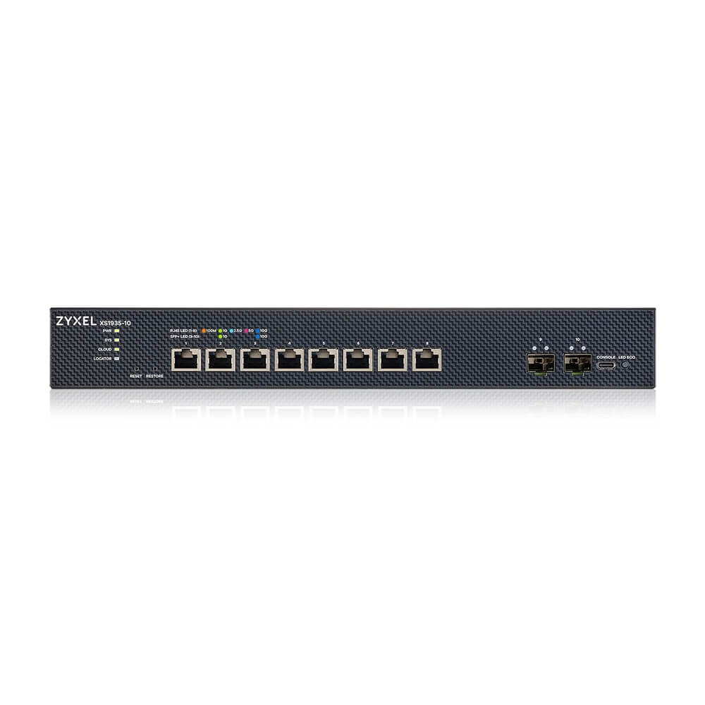 Multi-Gigabit Smart Managed Switch XS1935-10-ZZ0101F 8-port with 2 SFP+ Uplink