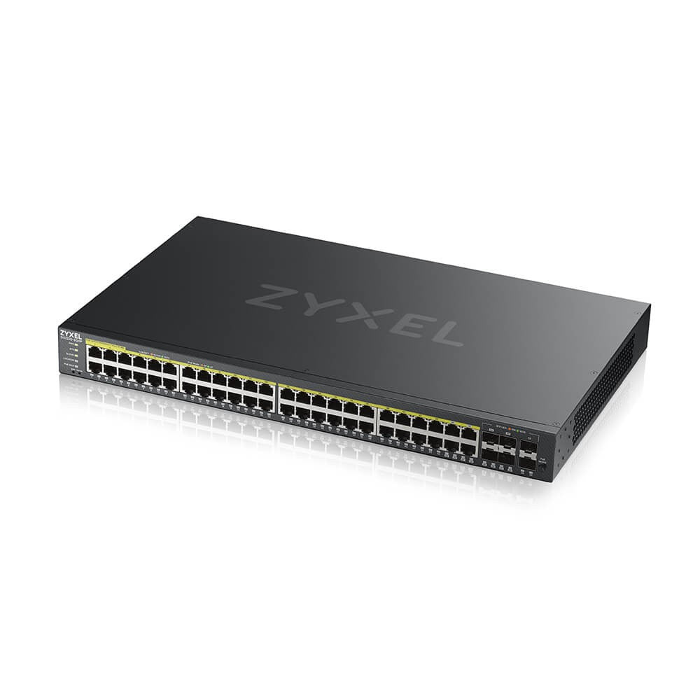 GS2220-50HP 48xGbE L2 PoE Switch 1Y NCC Pro