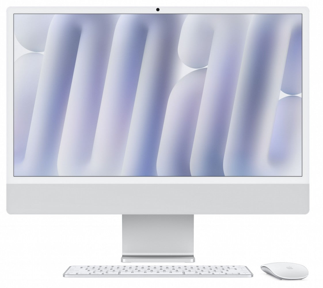 iMac 24 inch: M4 10/10, 16GB, 512GB SSD - Silver