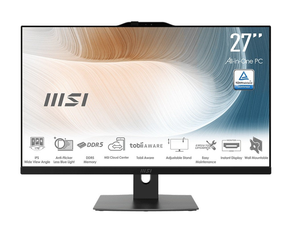 Computer All-in-One Modern AM272P 1M-1293XEU nOS/Intel Core 5 120U/16GB/512SSD/UMA/27.0/Black