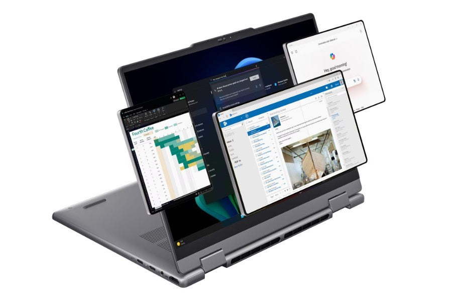 Laptop ThinkBook 14 G6 2in1 22AR002GPB W11Pro Ultra 5 325/16GB/512GB/INT/14.0 WUXGA/Touch/Luna Grey/1YR CI