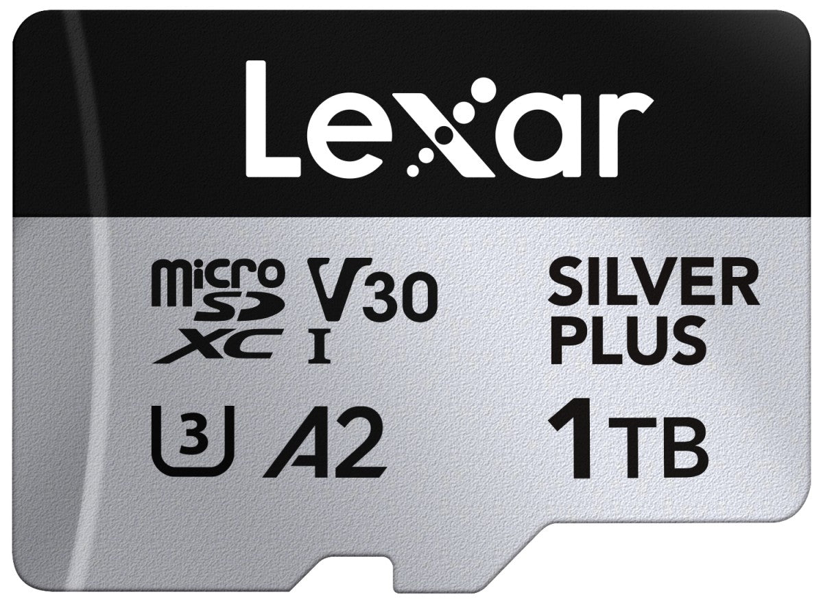 Memory card microSD 1TB C10 A2 U3 V30 205/150MB/s Silver Plus