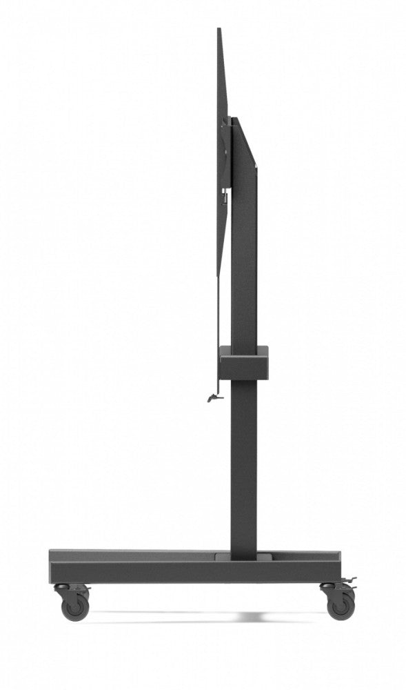 MTR200 trolley with electric height adjustment for 55-98 inch VESA 800x600 monitors, load capacity: 80 kg