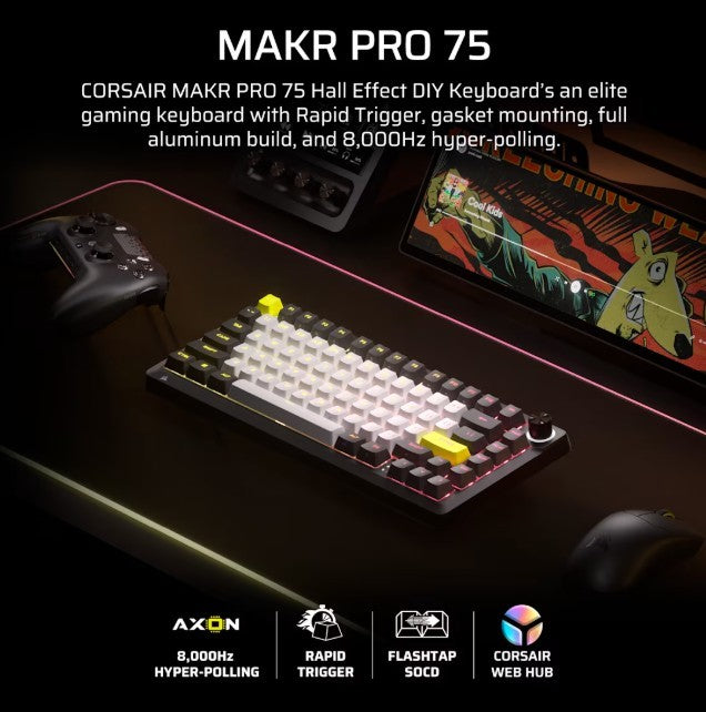 Gaming Keyboard Makr Pro 75 Carbon