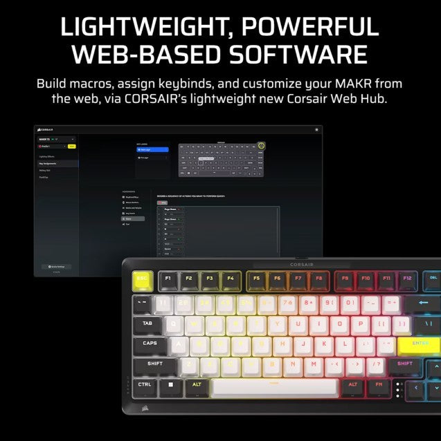 Gaming Keyboard Makr Pro 75 Carbon