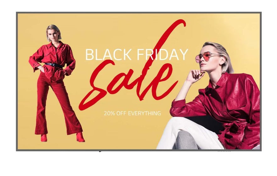 Large-format monitor 110 inches 110UM5K-B UHD ADS 500 cd/m2 16/7