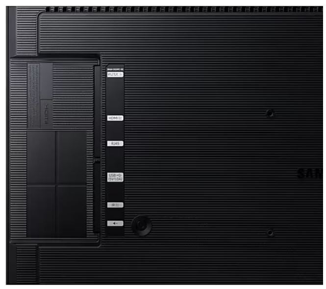 Professional monitor QB24C 24 inches Matte 16h/7 250(cd/m2) 1920x1080(FHD) S10 Player (Tizen 7, VXT Ready) WiFi/BT 3 years d2d (LH24QBCEBGCXEN)