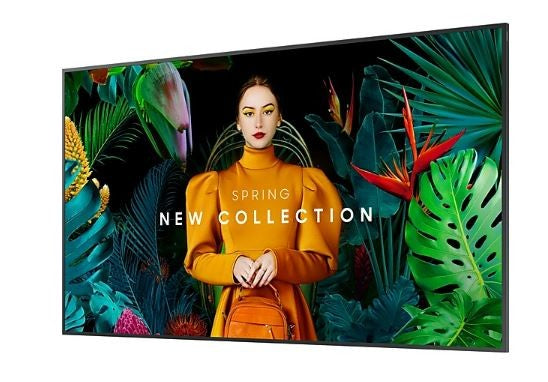 Professional monitor QH65C 65 inches Matte 24h/7,700(cd/m2) 3840 x 2160 (UHD) S10 Player (Tizen 7) WiFi/BT 3 years On-Site (LH65QHCEBGCXEN)