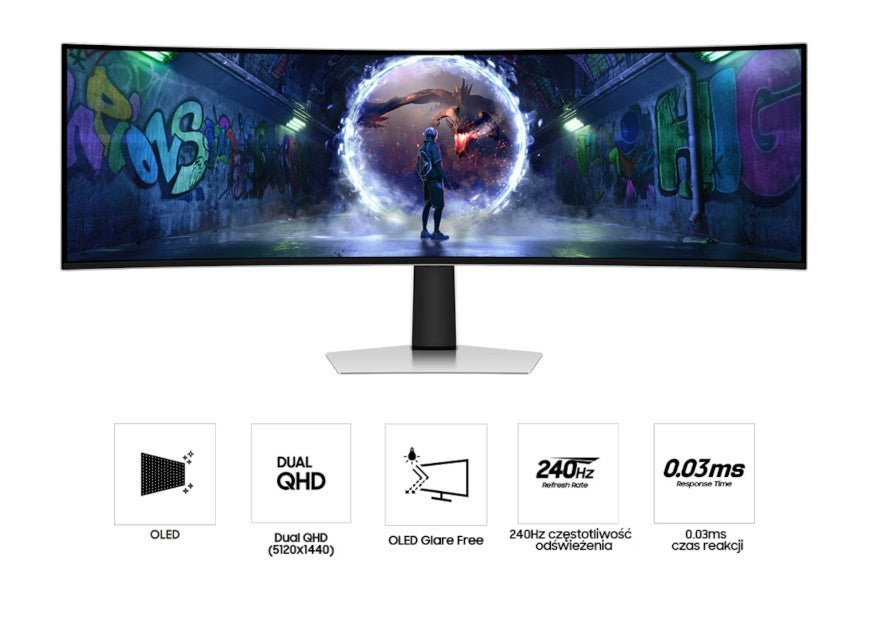 Monitor Odyssey 49 inches G93SD LS49DG934SUXEN