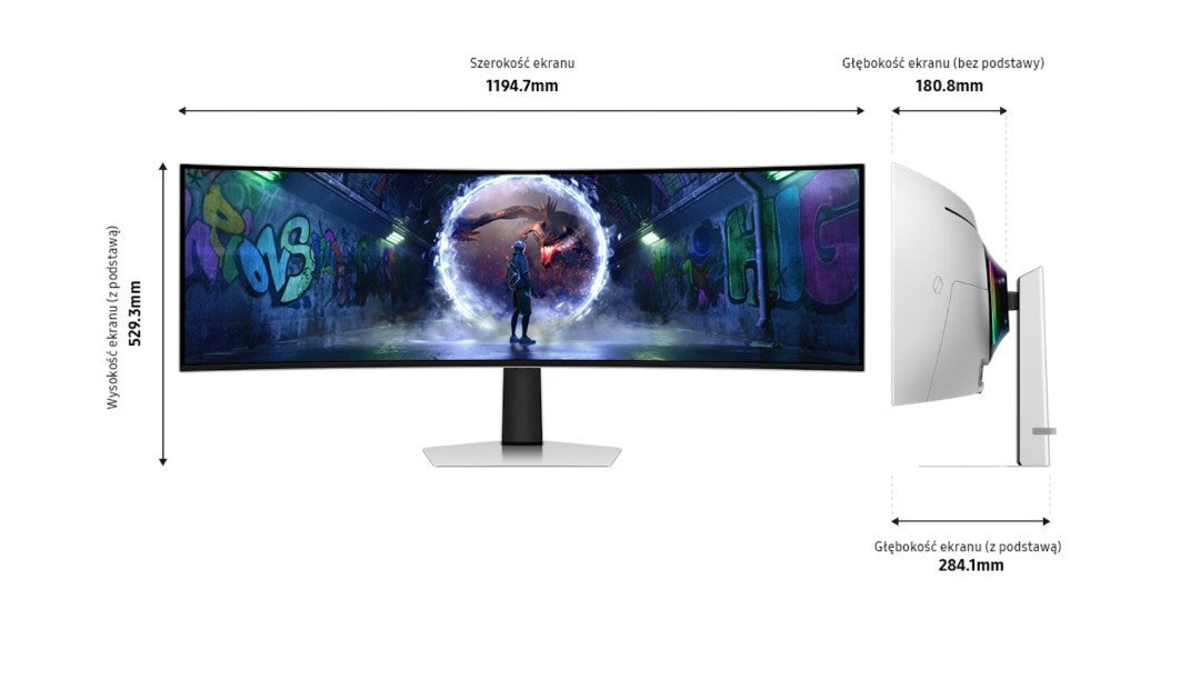 Monitor Odyssey 49 inches G93SD LS49DG934SUXEN