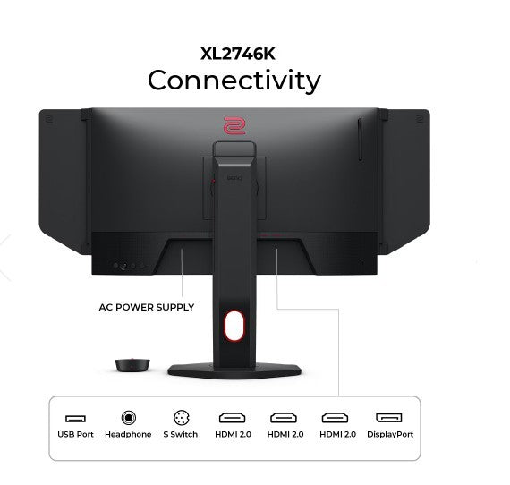 Gaming monitor BENQ XL2746K LED 1ms/240Hz/FullHD