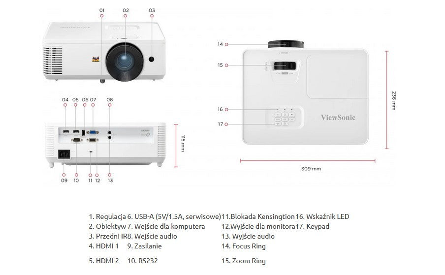 Projector PA700X