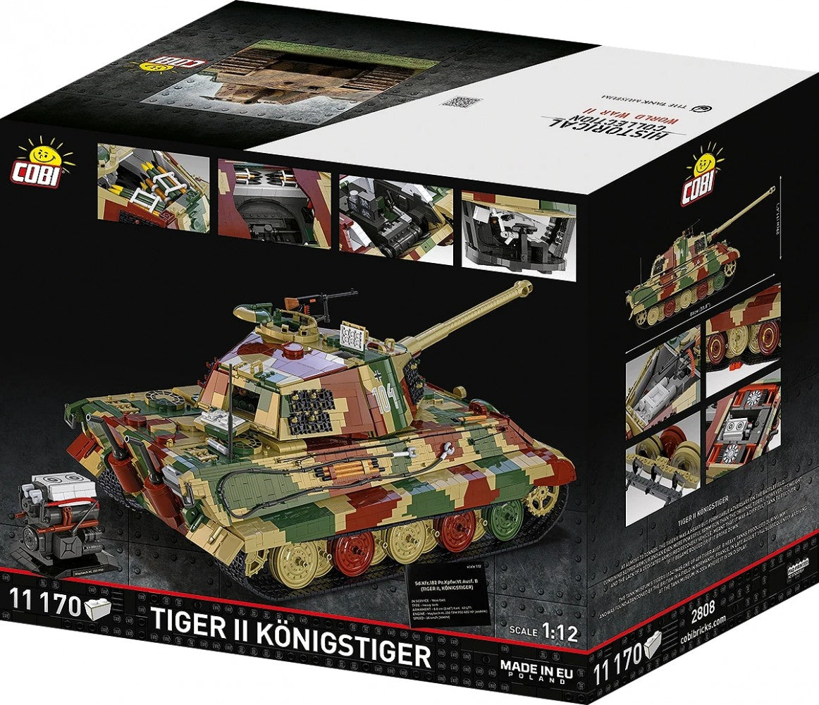 Bricks Tiger II Konigstiger 11170 pieces
