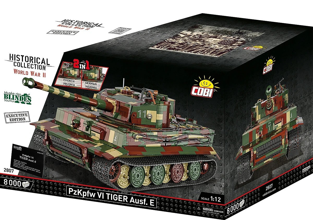 Bricks PZKPFW VI Tiger Ausf.E 8000 pieces