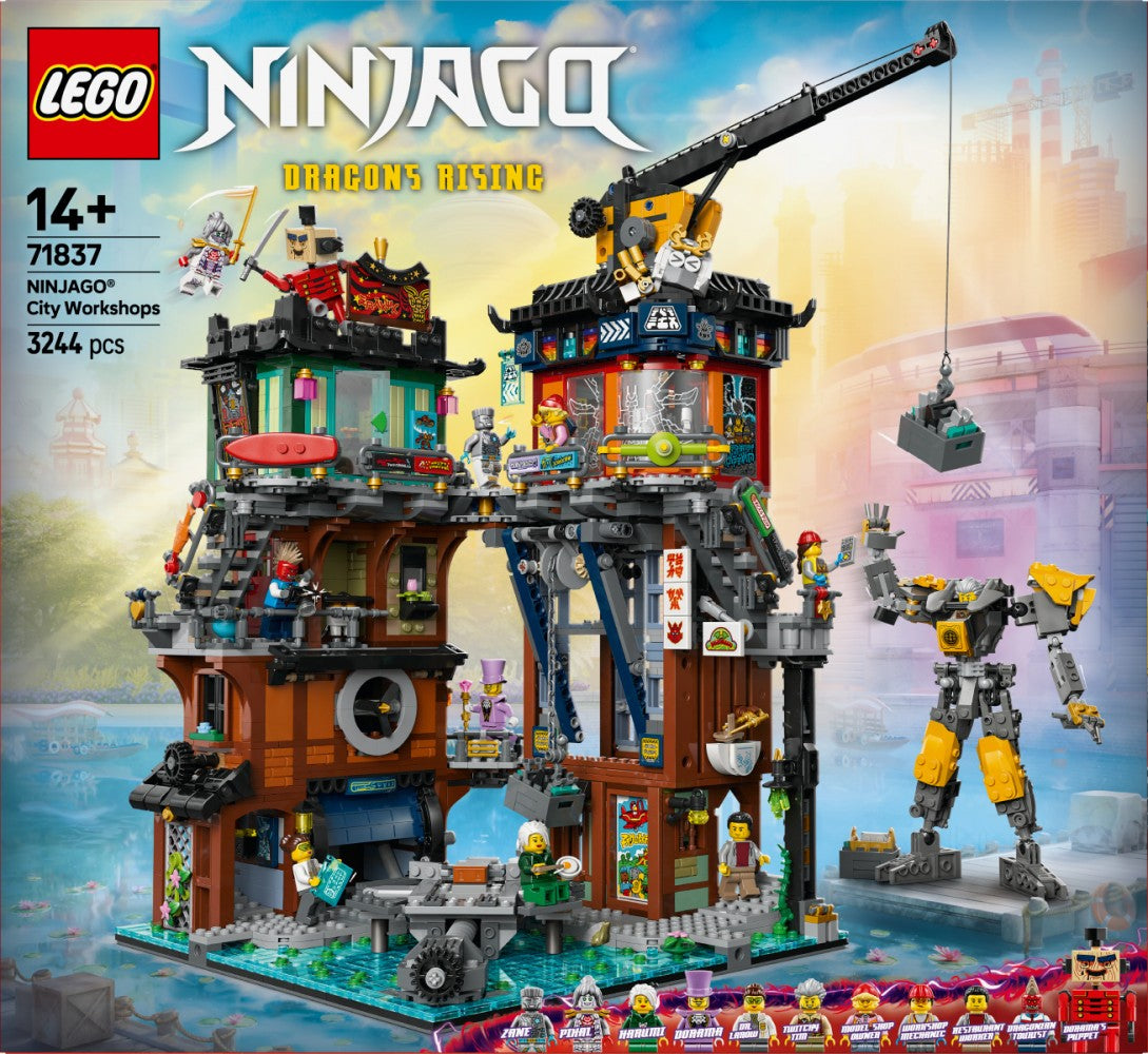 Bricks Ninjago 71837 NINJAGO City Workshops
