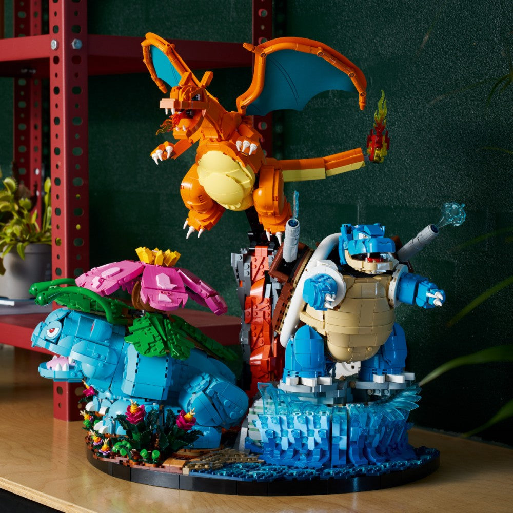 Bricks Ninjago 72153 Venusaur, Charizard i Blastoise
