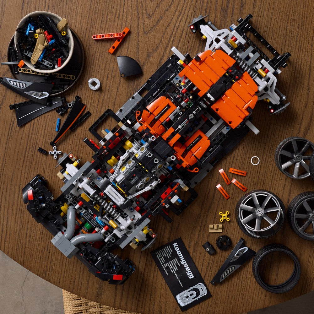 Bricks Technic 42232 Koenigsegg Sadairs Spear Megacar