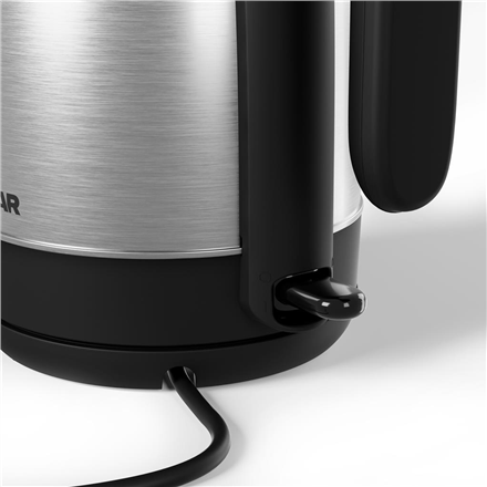Tristar | Kettle | WK-1348 | Electric | 2200 W | 1.7 L | Stainless steel | 360° rotational base | Black/Stainless Steel