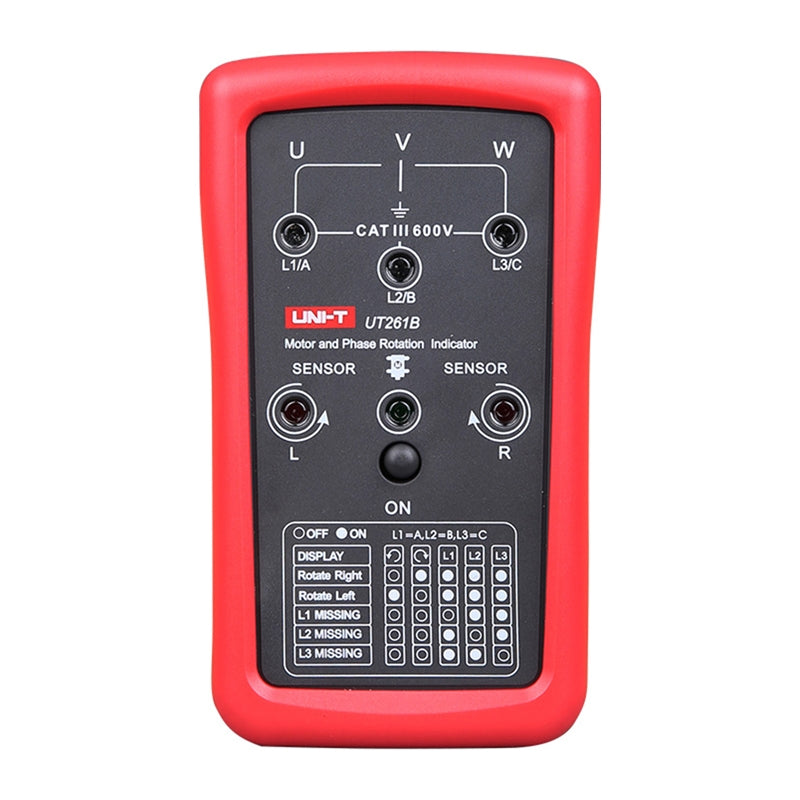 Uni-T UT261B Motor Phase and Rotation Direction Tester - Image 1