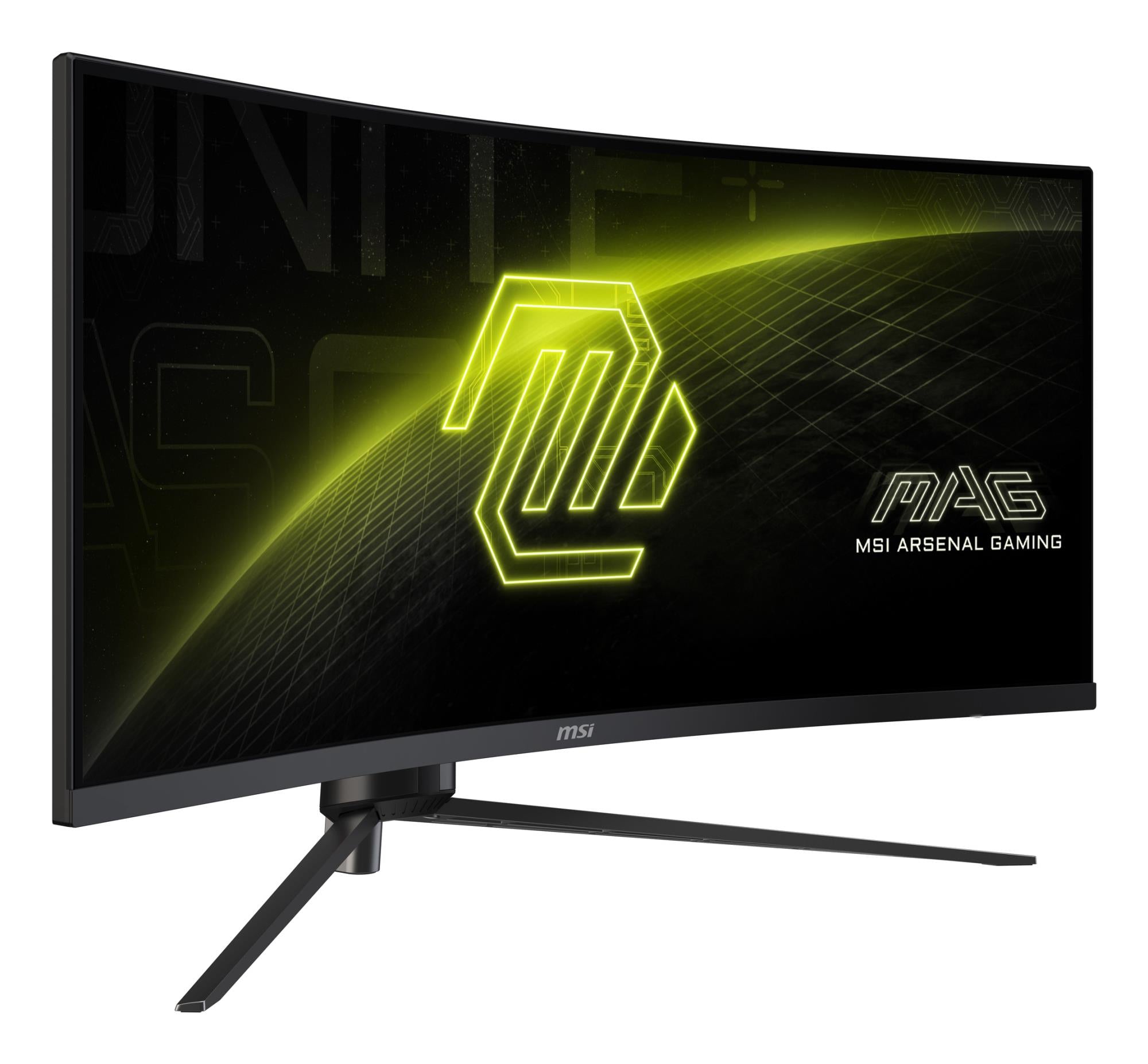 LCD Monitor MSI MAG 345CQR 34" Gaming/Curved/4K/21 : 9 Panel VA 3440x1440 21:9 180Hz 1 ms Colour Black MAG345CQR