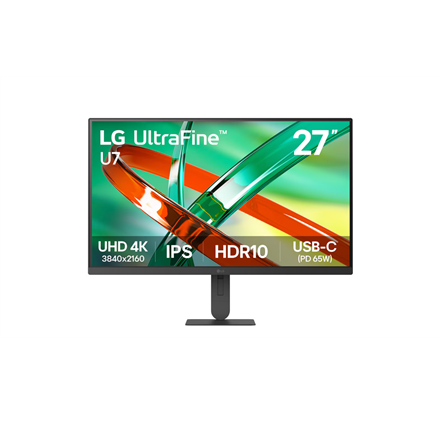 LG 27U730B-B | 27 " | IPS | 16:9 | 60 Hz | 5 ms | 3840 x 2160 pixels | 300 cd/m² | HDMI ports quantity 1