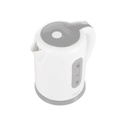 Adler | Kettle | AD 1234 | Standard | 2200 W | 1.7 L | Plastic | 360° rotational base | White