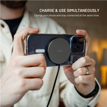 Fixed MagPad Slim wireless charger with Qi2.2, MagSafe support
