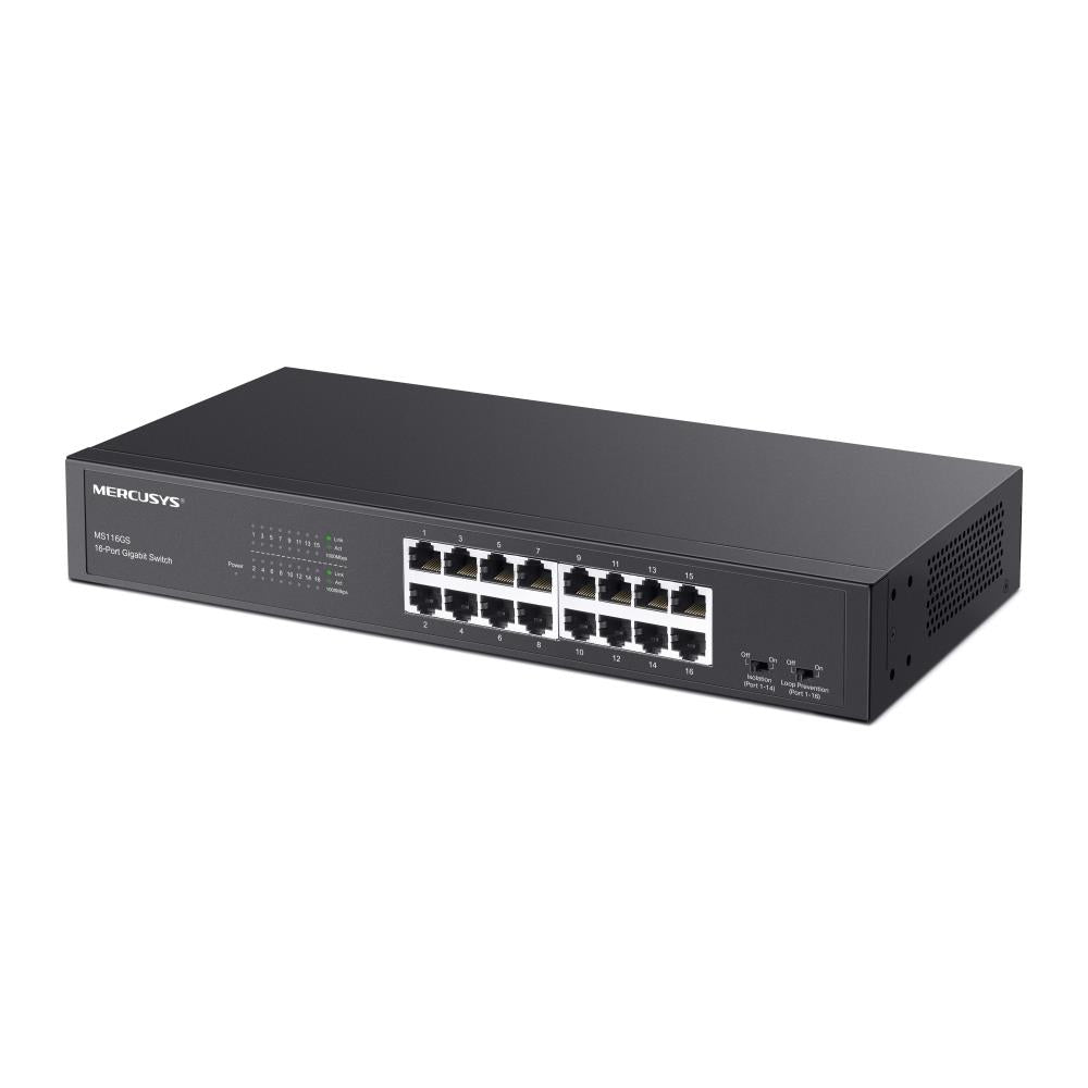 Switch MERCUSYS MS116GS 16x10Base-T / 100Base-TX / 1000Base-T MS116GS