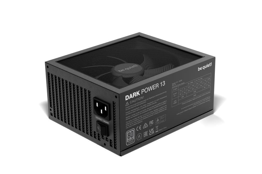 Power Supply BE QUIET 750 Watts Peak Power 850 Watts Efficiency 80 PLUS TITANIUM PFC Active MTBF 100000 hours BN333