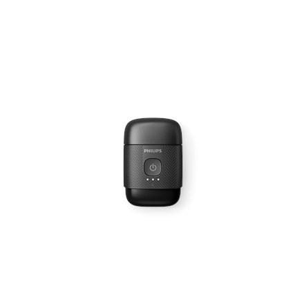 Philips Compact Shaver | S591/05 500 Series | Operating time (max) 40 min | Wet & Dry | Lithium Ion | Metallic Black