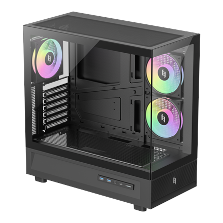 Gamemax Case | NEX C51 BK | ATX/BTF