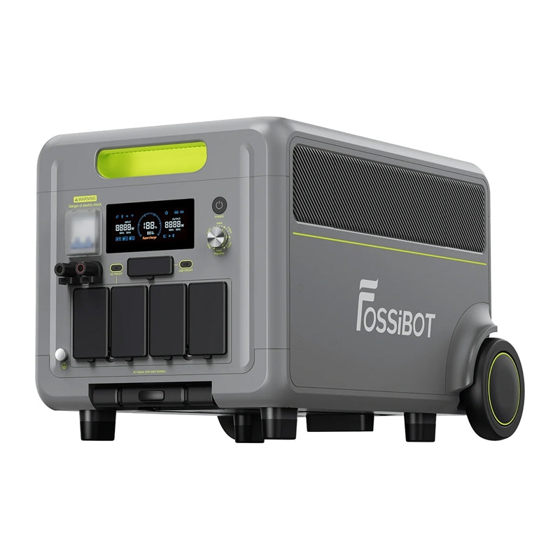 FOSSIBOT F7200 7200W Charging Station (Green) - Image 4