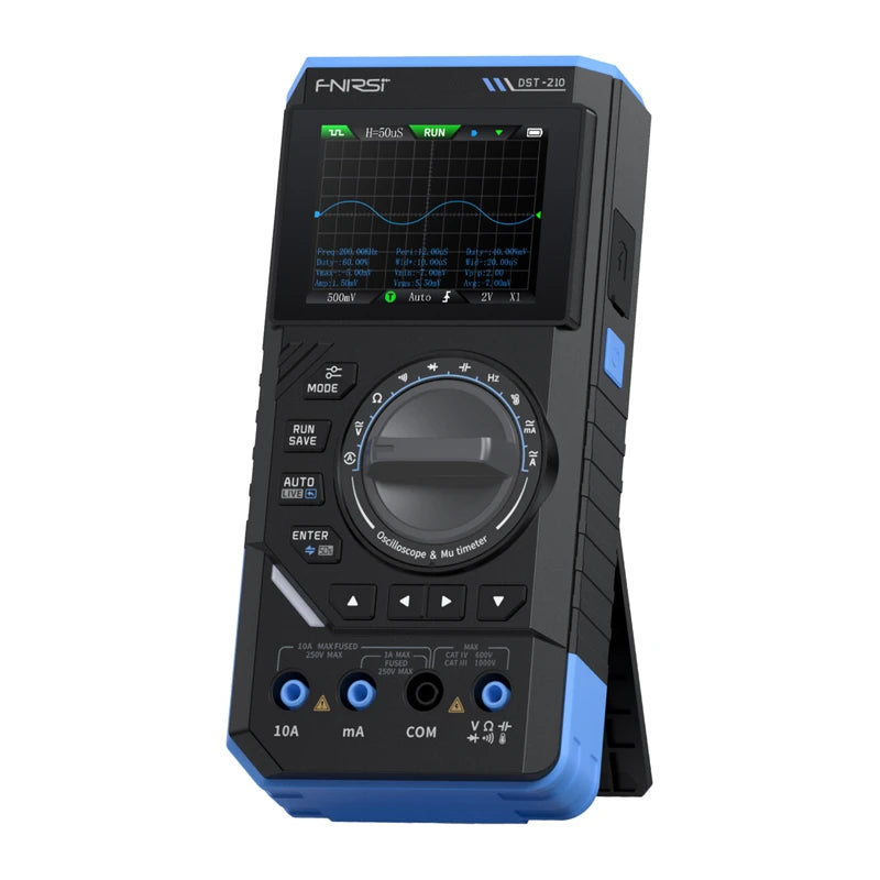 SigGen 3-in-1 FNIRSI DST-210 handheld digital multimeter with oscilloscope - Image 1