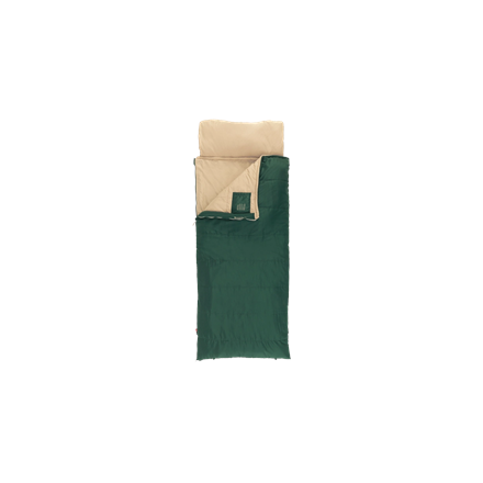 Outwell Contour Prime Green | Sleeping Bag | 220 x 85 cm | -13 to 16 °C | Right Zipper