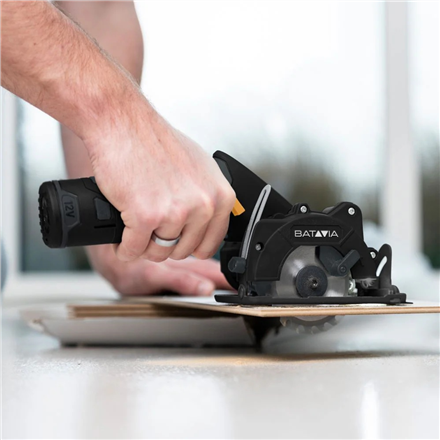 Batavia B.V. | 12V Cordless Circular Saw 85 mm - Fixxpack 2.0 Set (incl. 2.0Ah battery & USB-C charging cable)
