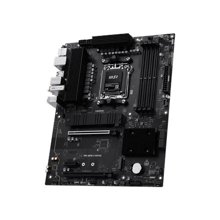 PRO B850-S WIFI6E | MSI Processor family AMD | Processor socket AM5 | DDR5 | Supported hard disk drive interfaces SATA,