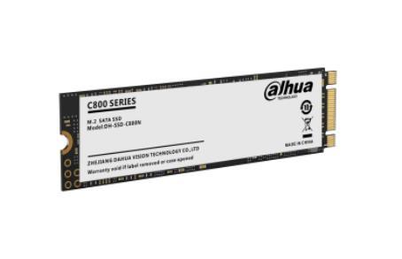 SSD DAHUA 1TB M.2 SATA 3D NAND Write speed 500 MBytes/sec Read speed 530 MBytes/sec 2.2mm TBW 400 TB MTBF 1500000 hours SSD-C800N1TB