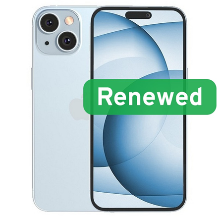 Apple Renewed Grade B | iPhone 15 | Blue | 6.1 " | 128 GB | 5G