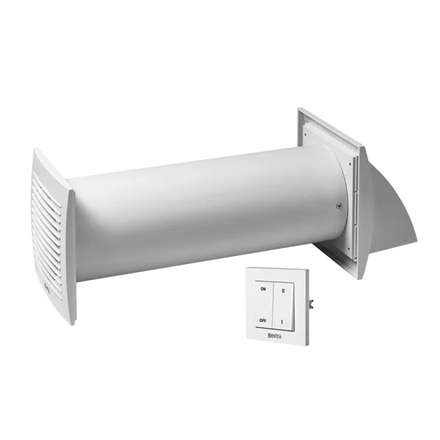 Europlast | Wall Recuperator | EER100WP, DN100 | White