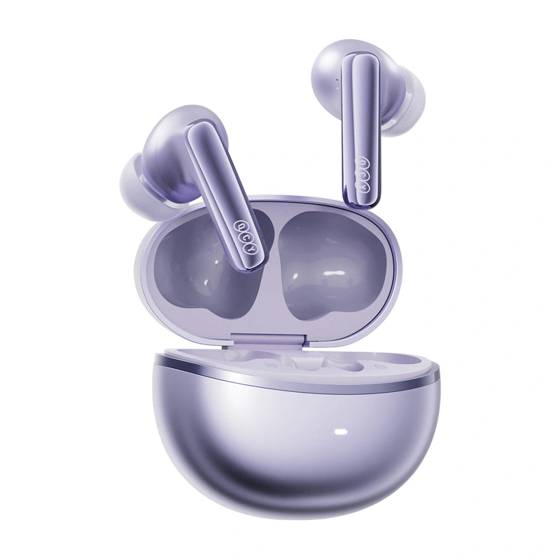QCY N70 HT18 LITE Wireless Earbuds (Purple) - Image 4