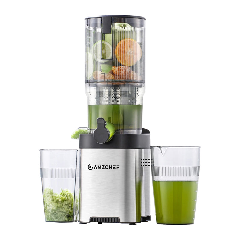AMZCHEF CE-ZM1902B-SV Slow Juicer - Image 1