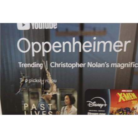 SALE OUT. Sharp 50HP6265E 50" (126cm) QLED 4K Ultra HD Google TV, Dolby Vision, Dolby Atmos, Central Stand | Sharp 50HP6