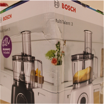 SALE OUT. | Bosch | Kitchen machine Multi Talent 3 | MCM3110W | 800 W | Number of speeds 2 | Bowl capacity 2,3 L | White