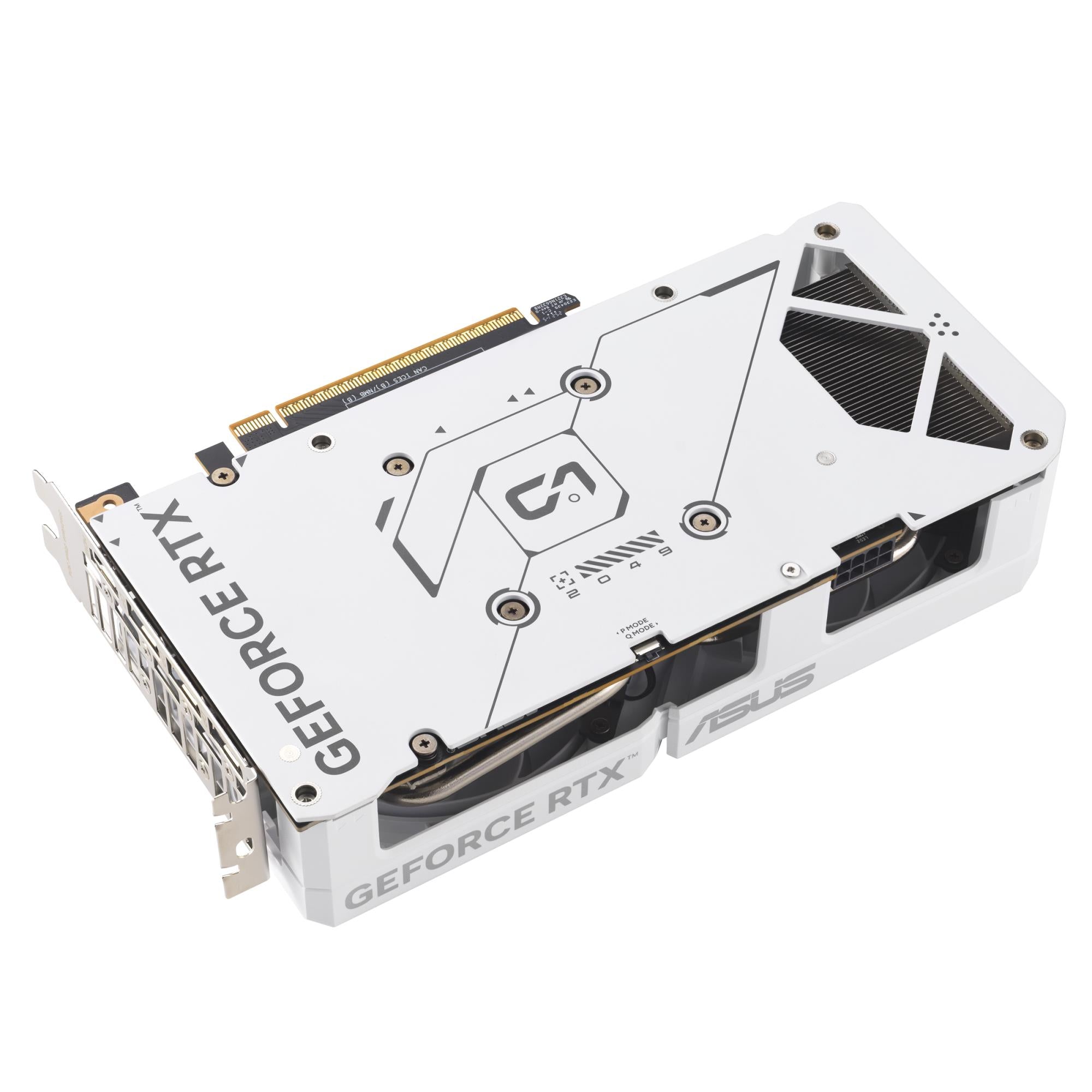 Graphics Card ASUS NVIDIA GeForce RTX 5060 8 GB GDDR7 128 bit PCIE 5.0 16x Dual Slot Fansink DUAL-RTX5060-O8G-WHITE