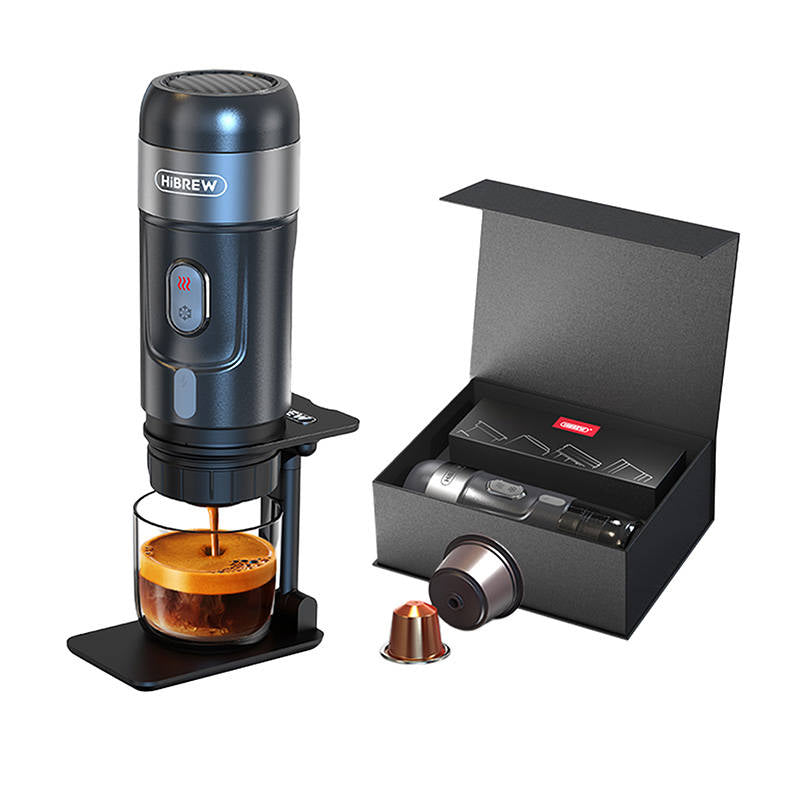 HIBREW H4A 3-in-1 80W Portable Coffee Maker with Carrying Case - Image 1