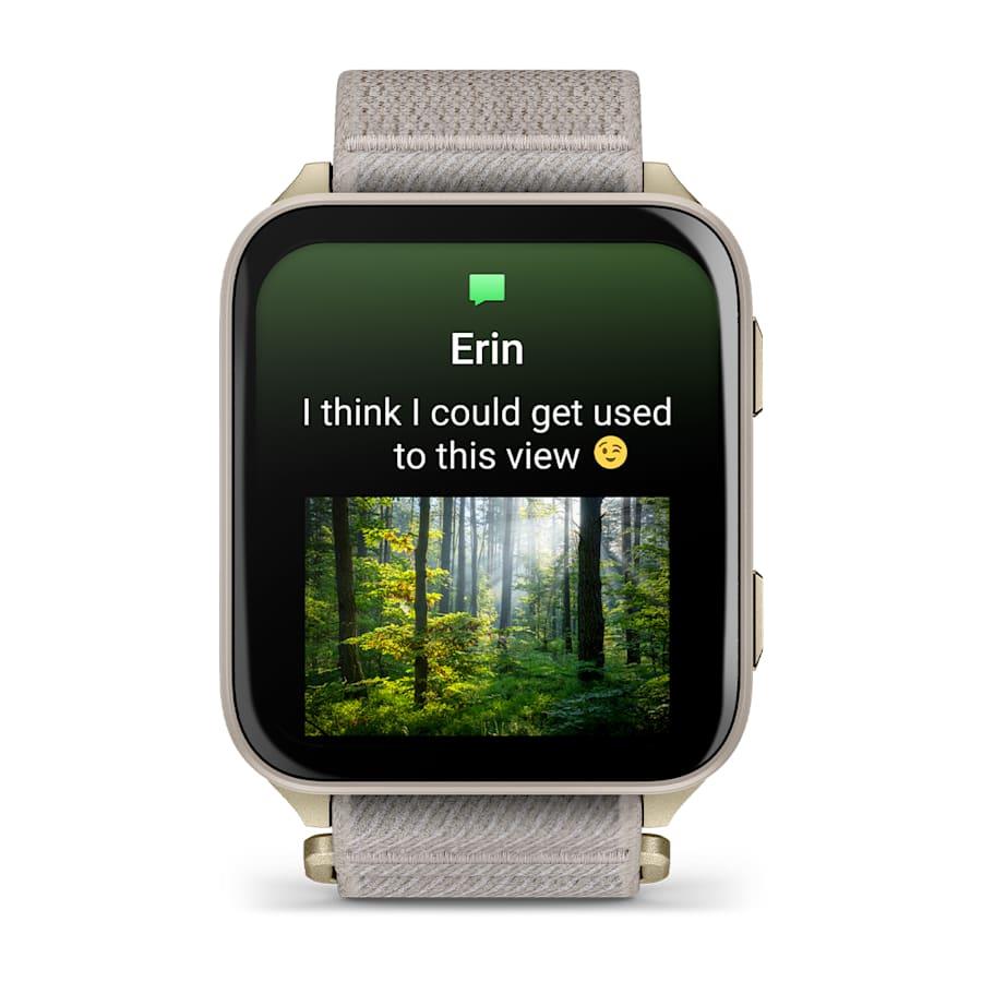 SMARTWATCH VENU X1/GOLD/TITAN 010-02980-09 GARMIN