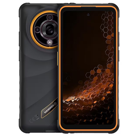 Hammer Iron 6 | Orange | 6.56 " | IPS | 1612 x 720 pixels | Mediatek | Dimensity 6300 | Internal RAM 6 GB | 128 GB | mic