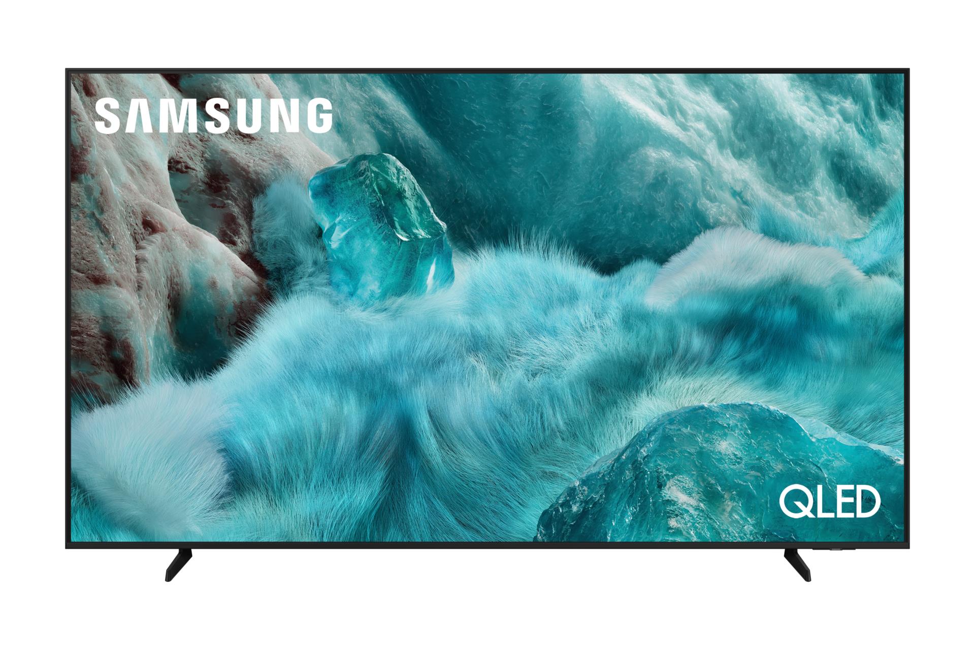 TV Set SAMSUNG 75" 4K/Smart QLED 3840x2160 Wireless LAN Bluetooth Tizen Black QE75Q7FAAUXXH