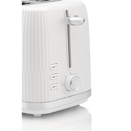 Gorenje Toaster | T850DPW | Number of slots 2 | Housing material Plastic | White