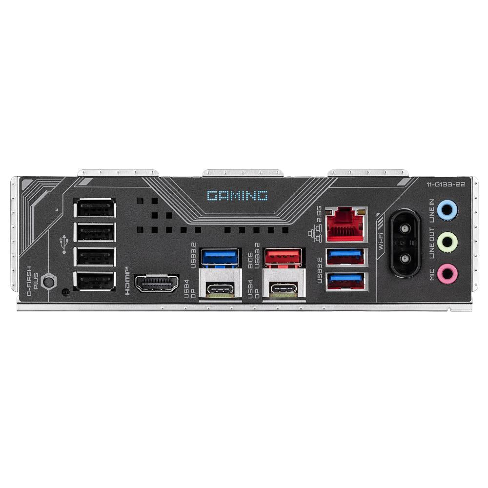 Mainboard GIGABYTE AMD X870 SAM5 ATX Memory DDR5 Memory slots 4 3xPCI-Express 16x 2xM.2 1xHDMI 1xAudio-In 1xAudio-Out 1xMicrophone 4xUSB 3.2 2xUSB-C 1xRJ45 X870GAMINGWF6